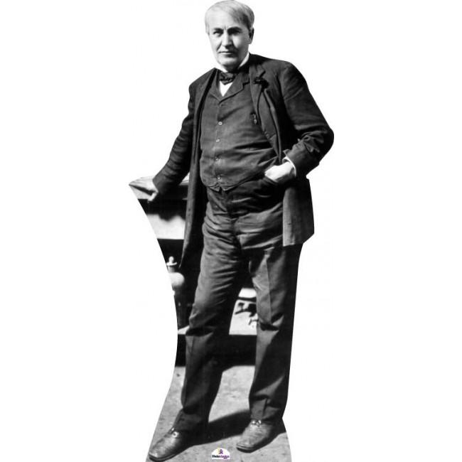 Image result for Thomas Edison standing